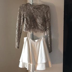 Two Piece Sparkling Formal Dress :)